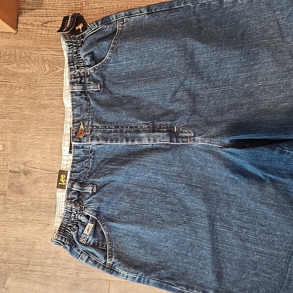 LEE Pepper Stone Long Tapered Leg Mid Rise Size 18 New With Tags - Picture 2 of 6